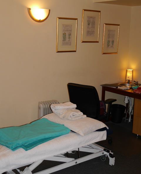 Back room - Licensed for Acupuncture Treatments in Glasgow
